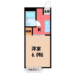 津田ハイツ Ⅰの物件間取画像